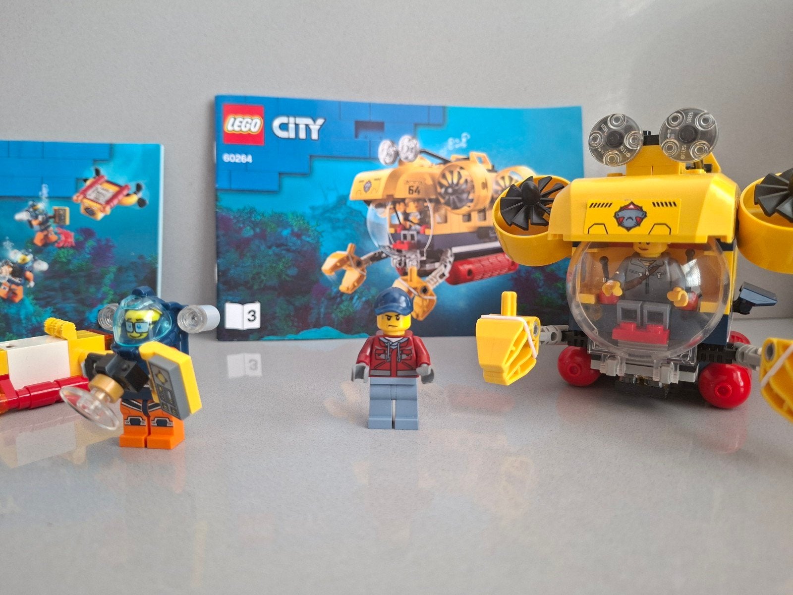 Lego City 60264 Oceaan Onderzoeksduikboot, Ophalen, City, Lego, Zo goed als nieuw