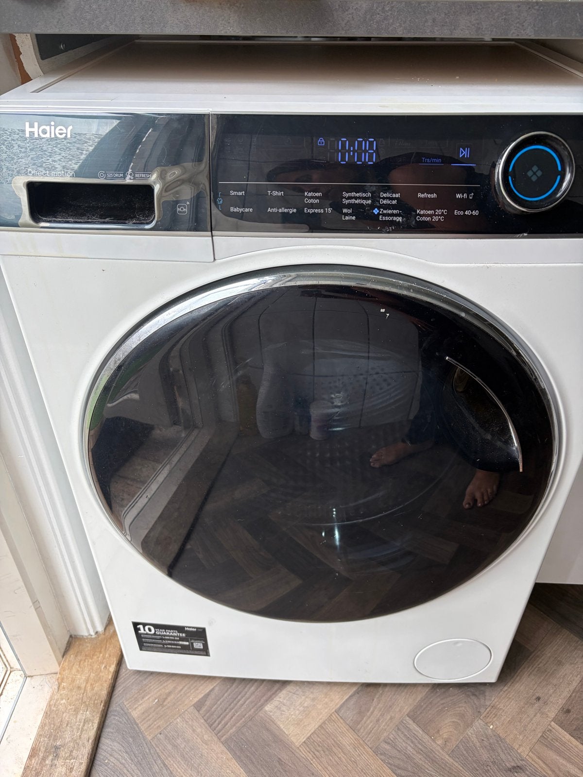 Haier wasmachine (3 jaar oud) - touchscreen defect, Witgoed en Apparatuur, Wasmachines, Niet werkend, Voorlader, Ophalen