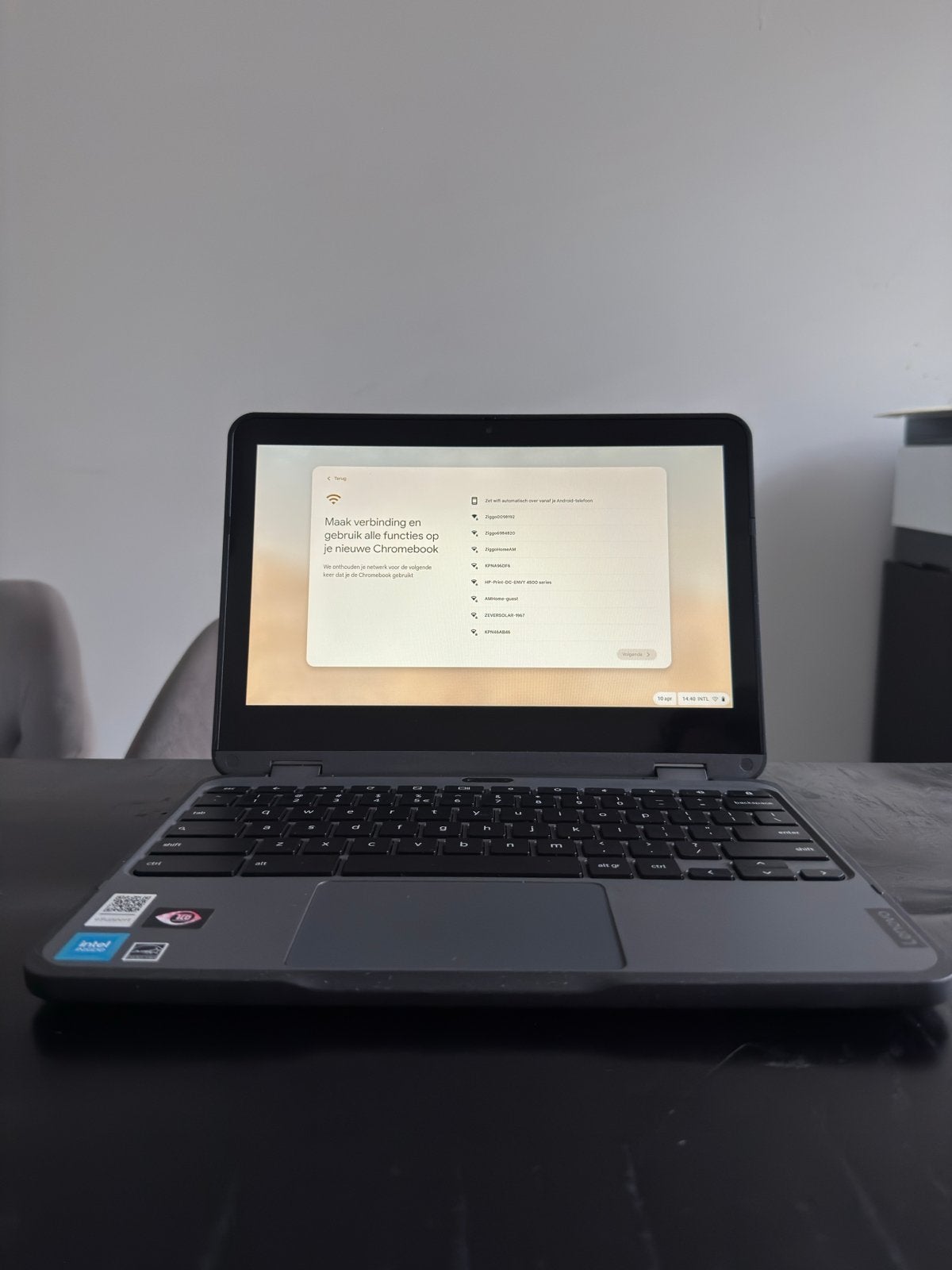 Lenovo Chromebook 64GB 4GB RAM Touchscreen met Pen, Ophalen of Verzenden, Touchscreen, 64 GB, 4 GB of minder
