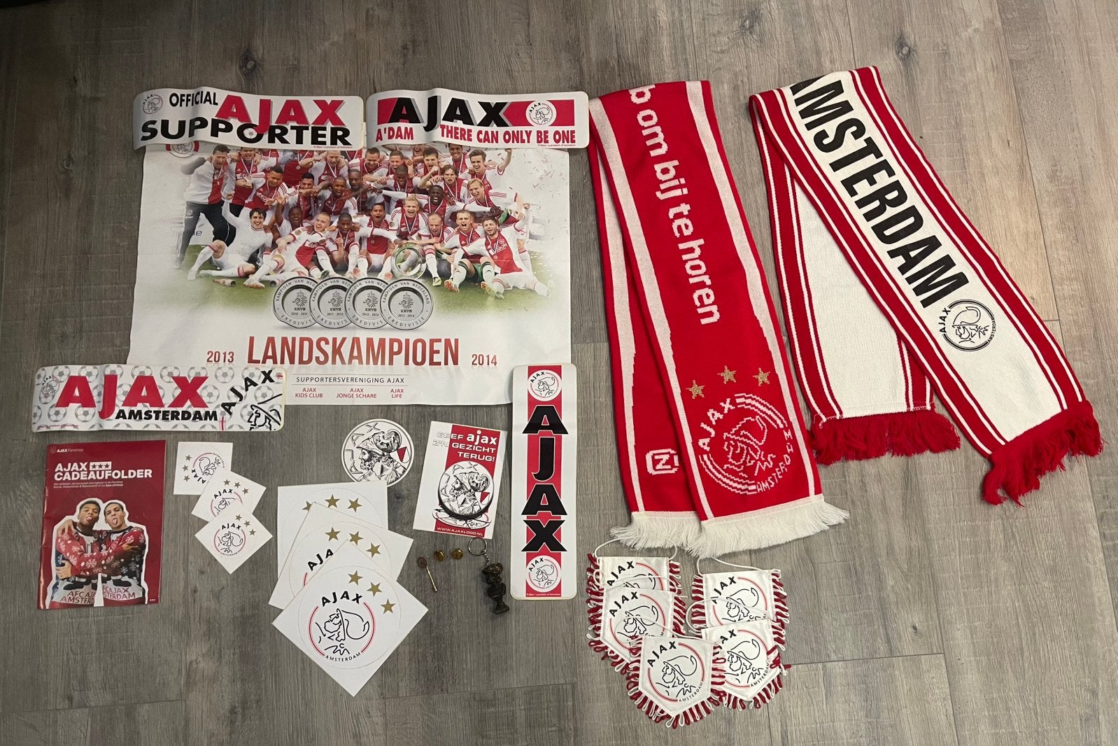 Ajax artikelen pakket of losse verkoop nieuw, Ophalen of Verzenden, Zo goed als nieuw, Ajax