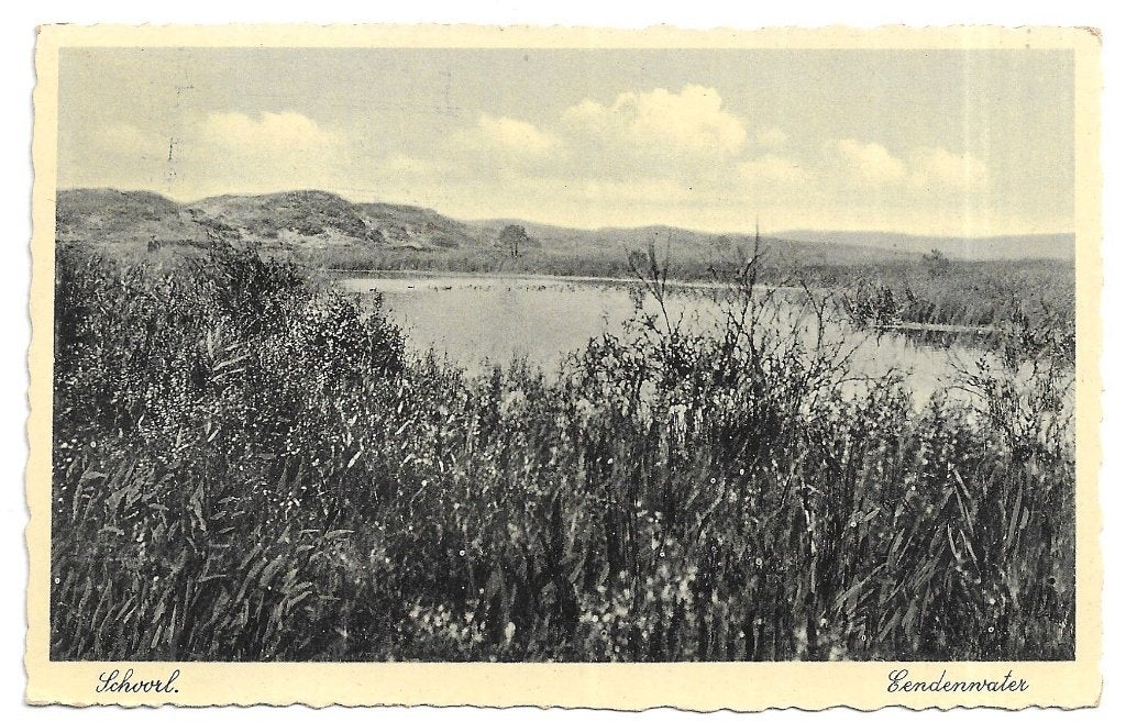 AK Schoorl - Eendenwater, Ophalen of Verzenden, 1920 tot 1940, Gelopen, Noord-Holland