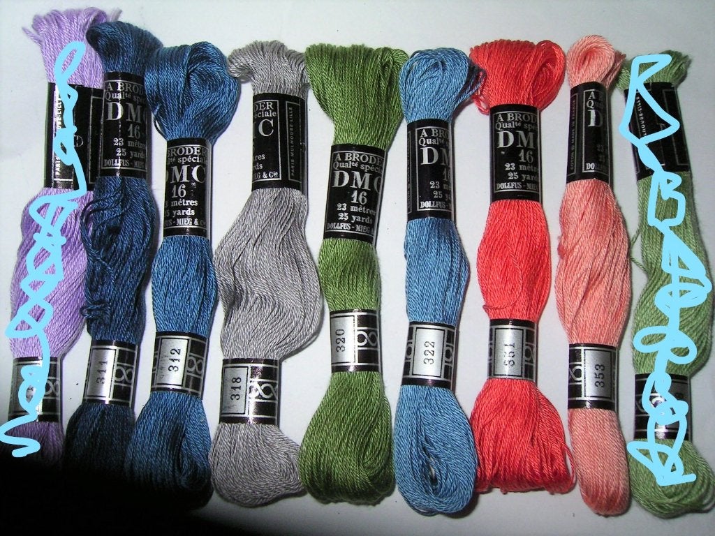 NIEUW DMC Broder Special Dikte 16. Op = Op. Prijs per streng, Ophalen of Verzenden, Nieuw, Handborduren, Borduurgaren of Zijde