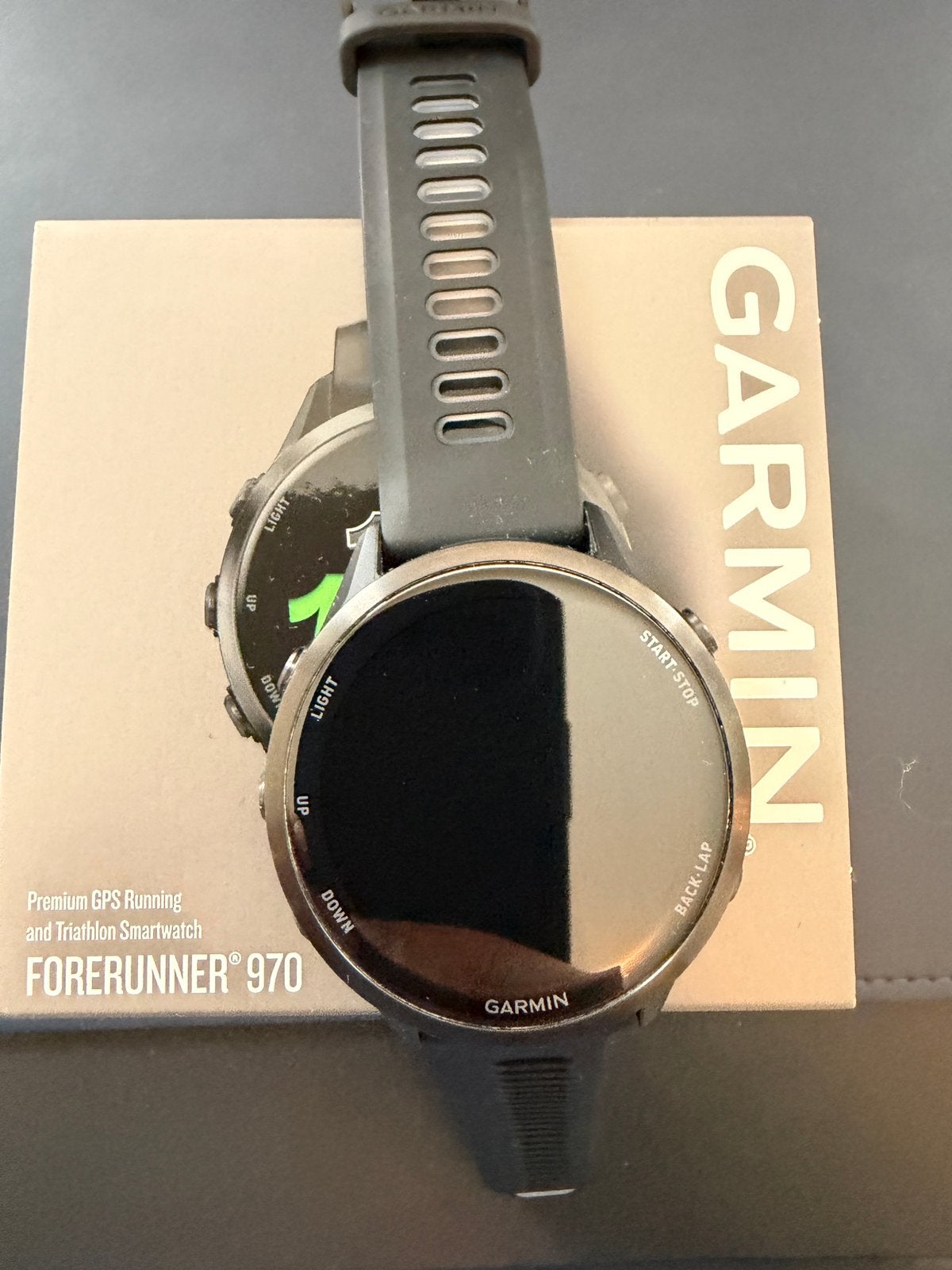 Garmin Forerunner 970 (juni 2026 factuur aanwezig), Sieraden, Tassen en Uiterlijk, Zwart, Ophalen of Verzenden, Zo goed als nieuw