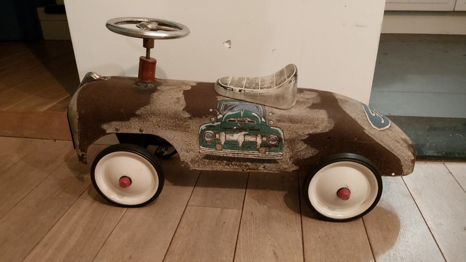 Vintage loopauto, Kinderen en Baby's, Ophalen, Gebruikt