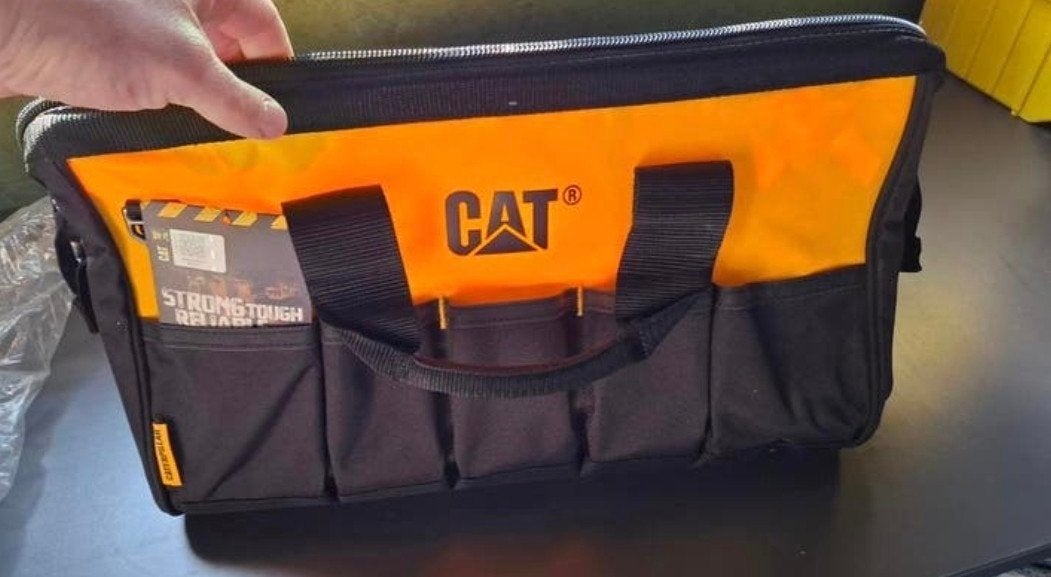 Nieuwe CAT gereedschapstas - Ongebruikt, Doe-het-zelf en Verbouw, Gereedschapskisten, Ophalen of Verzenden, Nieuw