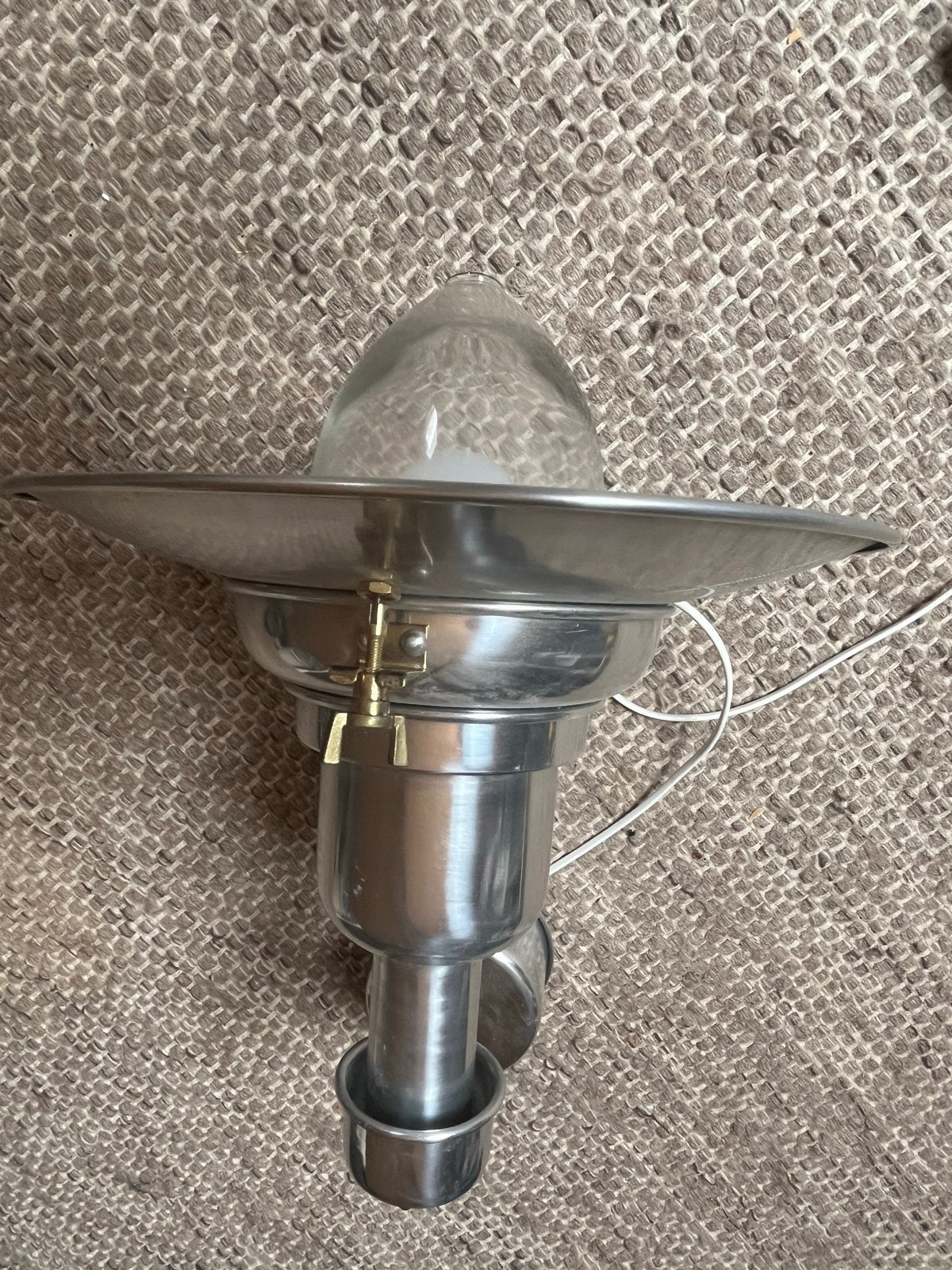 Diverse lampen en lampenkappen, Ophalen of Verzenden, Gebruikt, Metaal, Overige fittingen