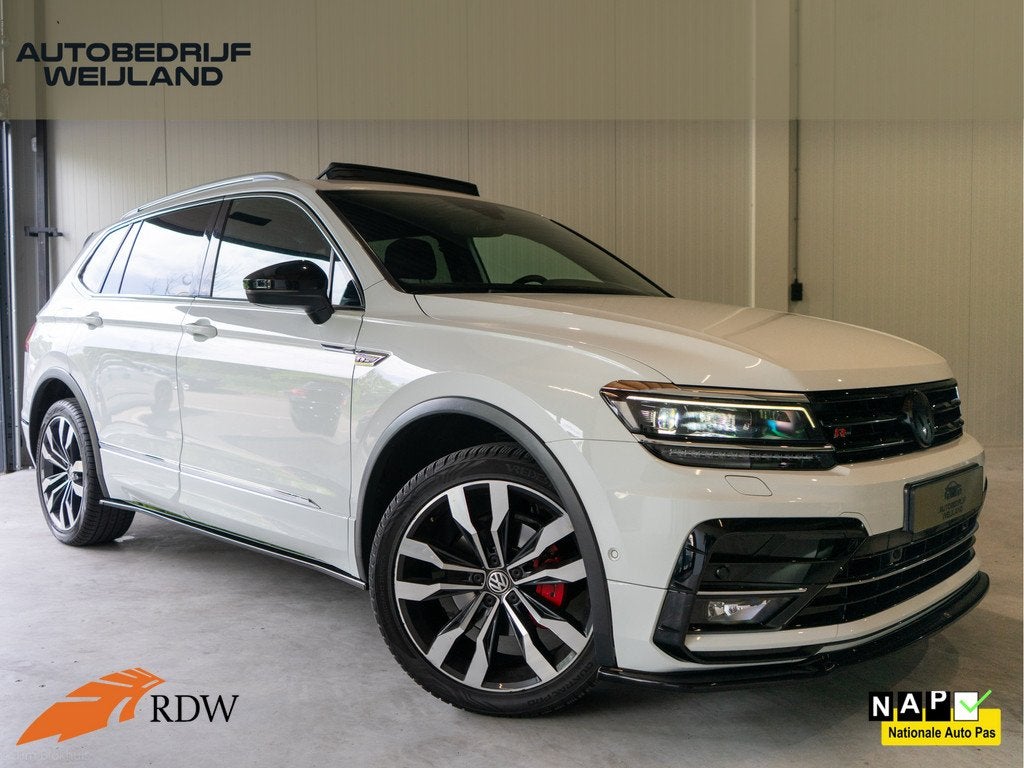 Volkswagen Tiguan Allspace 1.4 TSI Highline Business R 7p. 1, 15 km/l, 4 cilinders, 150 pk, Wit