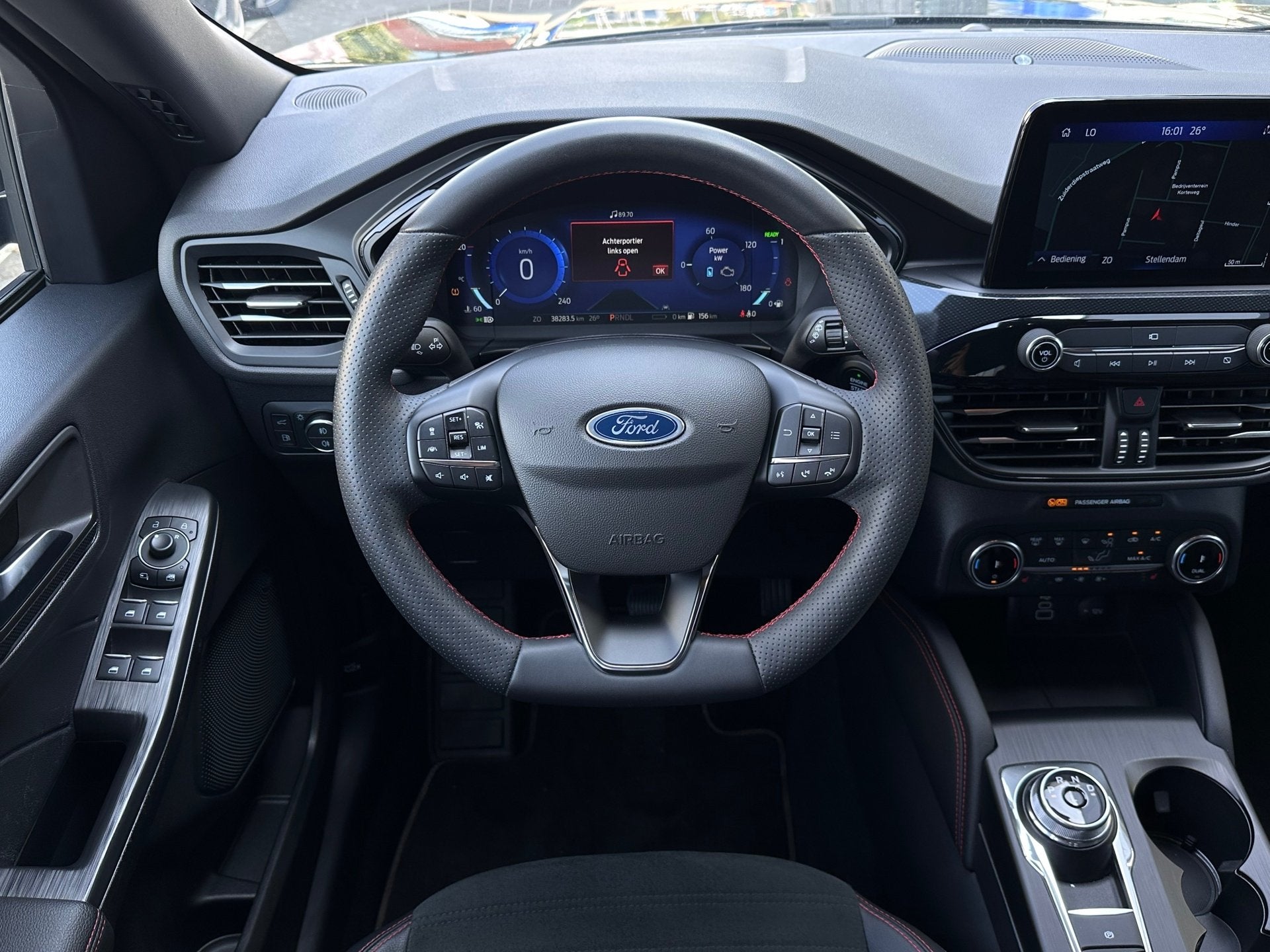 Ford KUGA 2.5 PHEV ST-Line X|TREKHAAK|Stoelverw|Bang & Olufs, Auto's, 14 kWh, Gebruikt, 4 cilinders, Zwart