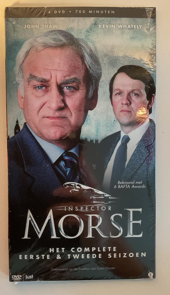 Inspector Morse: Complete Eerste & Tweede Seizoen (4 DVD), Boxset, Drama, Ophalen of Verzenden, Nieuw in verpakking
