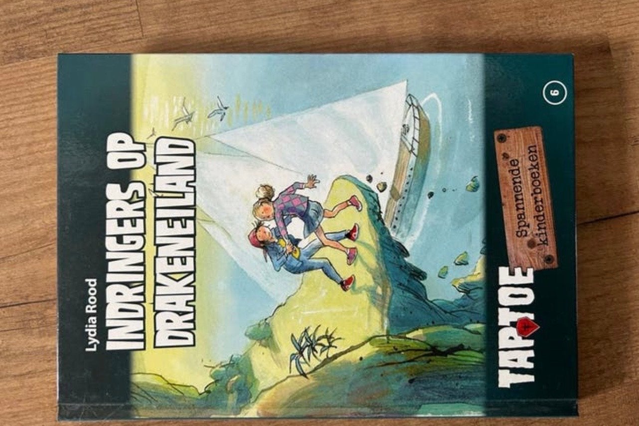 Indringers op Drakeneiland - Spannend kinderboek, Ophalen, Zo goed als nieuw, Fictie algemeen