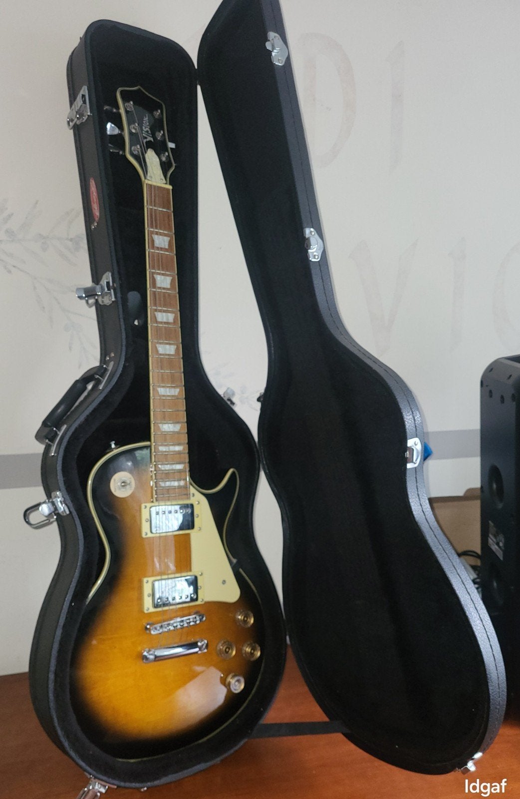 gitaar incl versterker en Stagg koffer, Ophalen, Gebruikt, Solid body, Overige merken