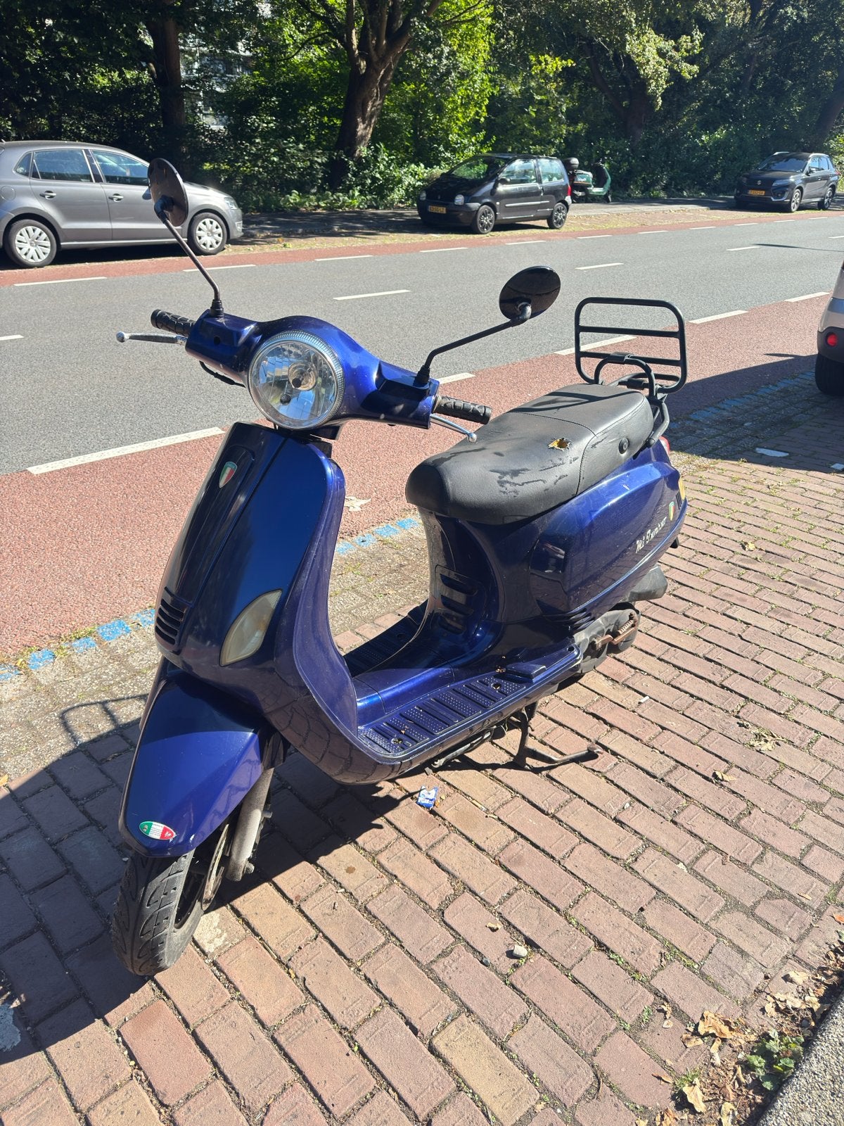 TaoTao scooter 2017 – donkerblauw – blauw kenteken, Gebruikt, Benzine, Ophalen, Overige merken