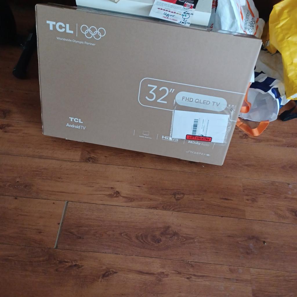 Nieuwe TCL 32" FHD QLED TV met 5 jaar garantie, Ophalen of Verzenden
