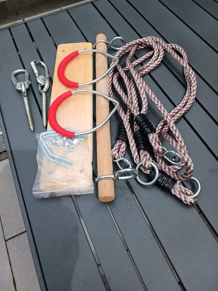 Schommelset, Kinderen en Baby's, Speelgoed | Buiten | Speeltoestellen, Ophalen, Nieuw, Schommel