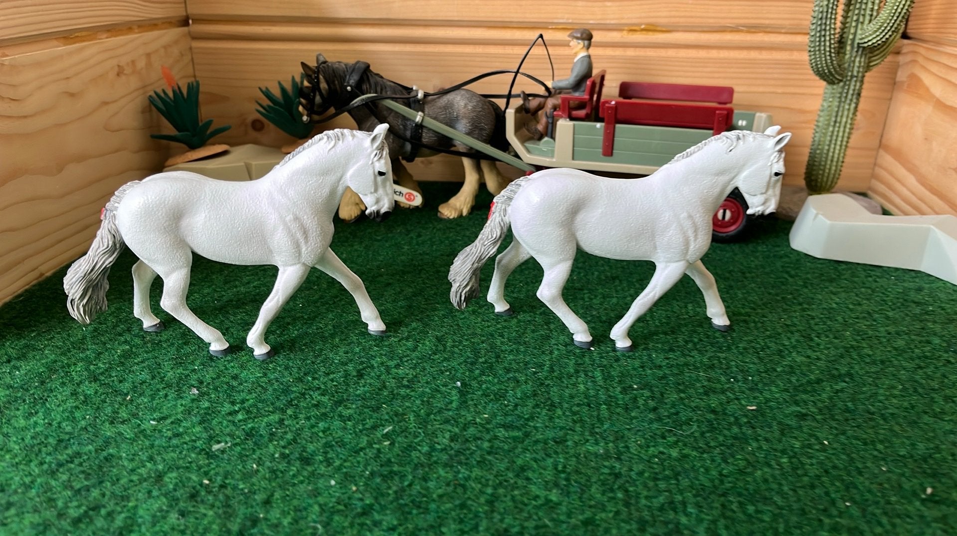 Schleich lipizzaner hengst 2023, Verzenden, Zo goed als nieuw, Paard, Beeldje of Figuurtje