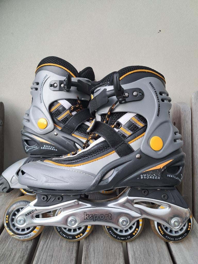 Ksport skeelers ABEC-7, Sport en Fitness, Skeelers, Heren, Zo goed als nieuw, Inline skates 4 wielen, Ophalen