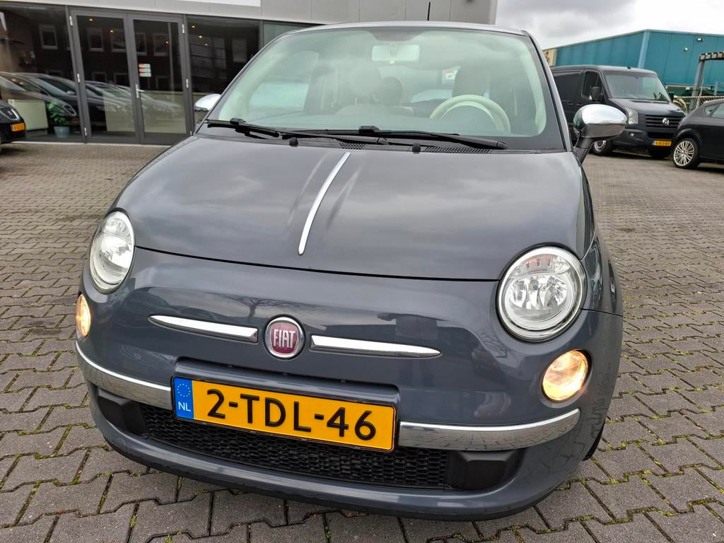 Fiat 500 1.0 TwinAir Easy AIRCO/SPORTVELGEN/NETJES!, Auto's, Gebruikt, 840 kg, Leder en Stof, Origineel Nederlands