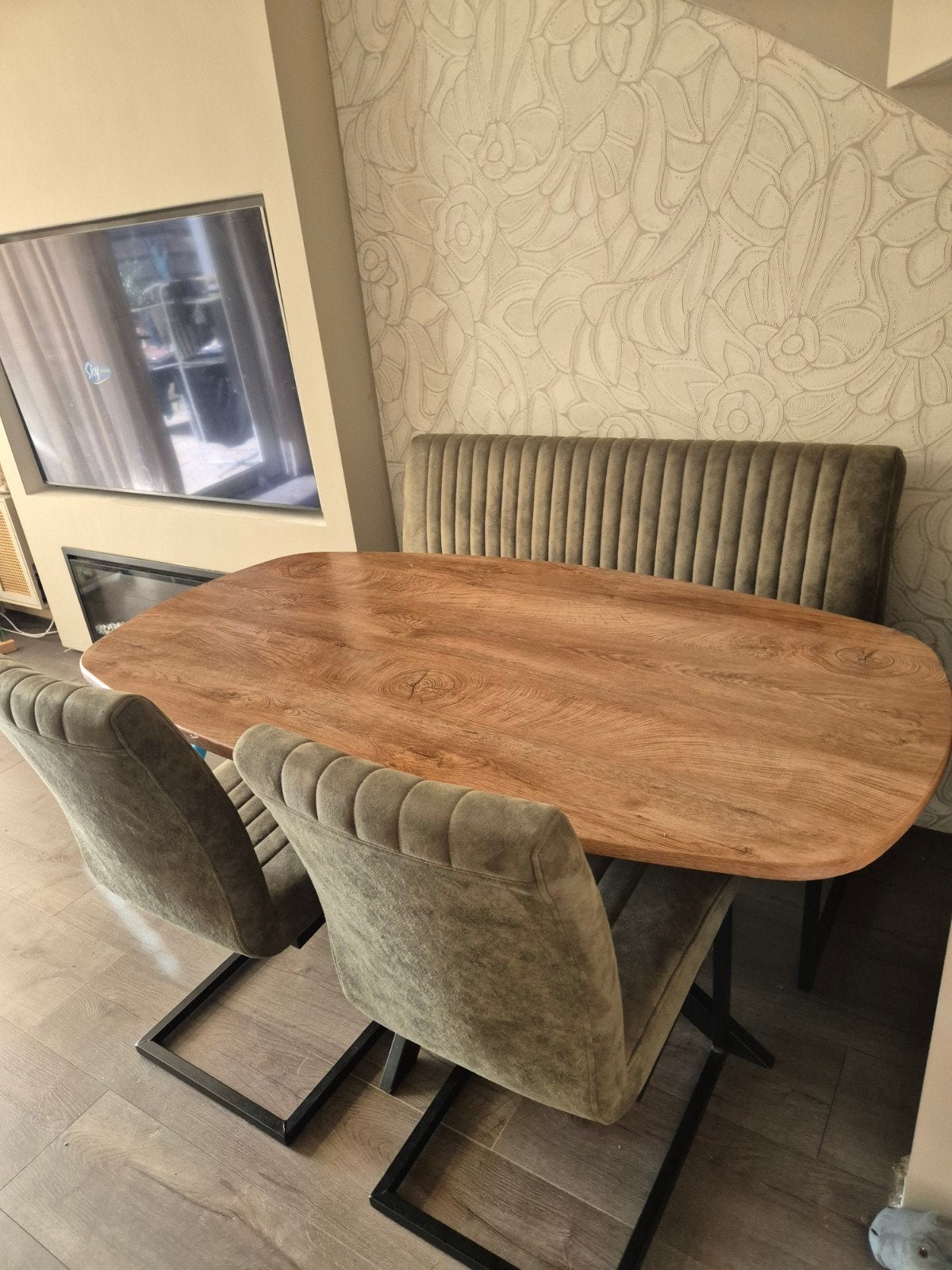 eetkamerset, Ophalen, Gebruikt, Minder dan 4 stoelen