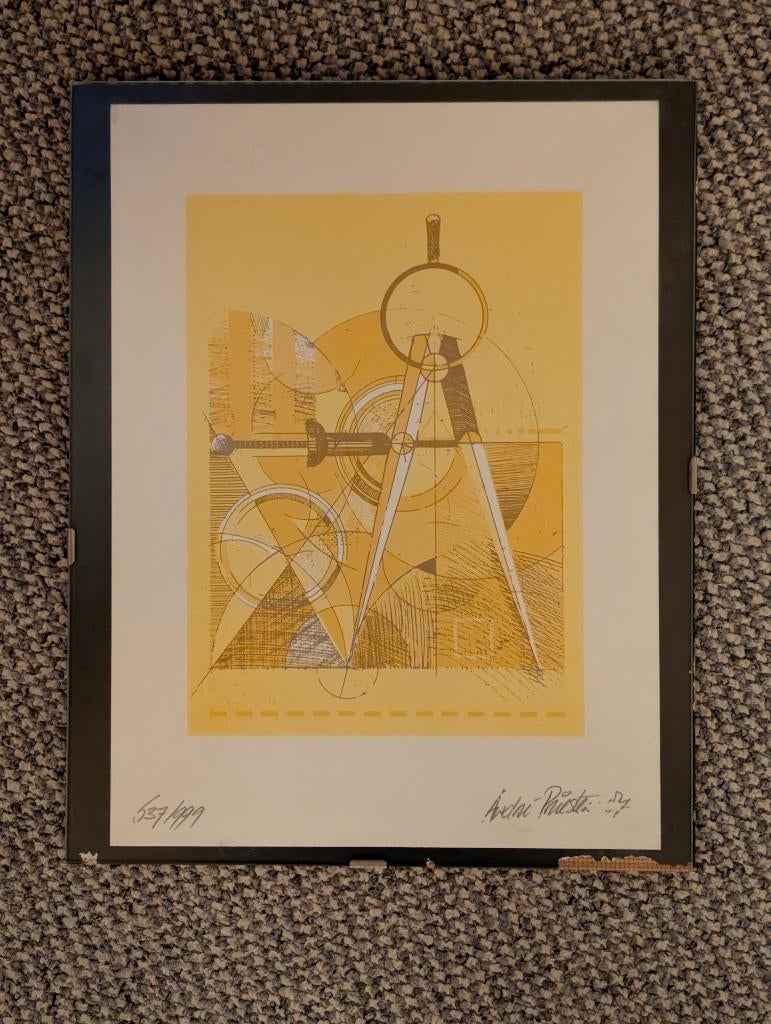 André Priester - print, Antiek en Kunst, Ophalen of Verzenden