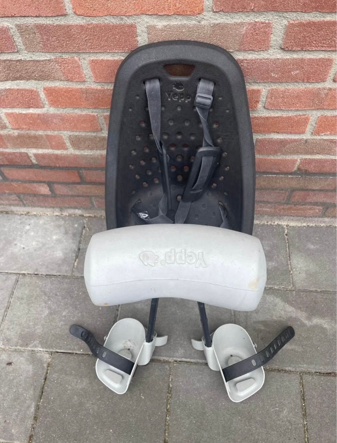 Yepp Mini Fietszitje Voor Kinderen - Voorzitje, Ophalen, Voorzitje, 0 t/m 13 kg, Gebruikt