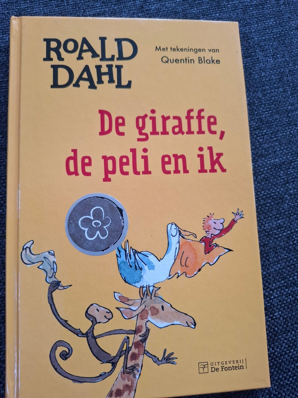 Roald Dahl - De giraffe, de peli en ik, Boeken, Ophalen of Verzenden, Zo goed als nieuw, Roald Dahl, Fictie