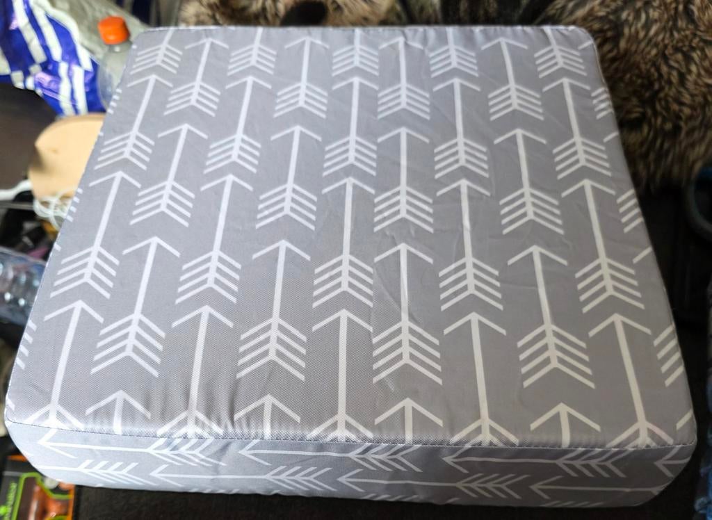 Stoelverhogers 2x 30x30x8 cm met banden, Ophalen of Verzenden, Zo goed als nieuw