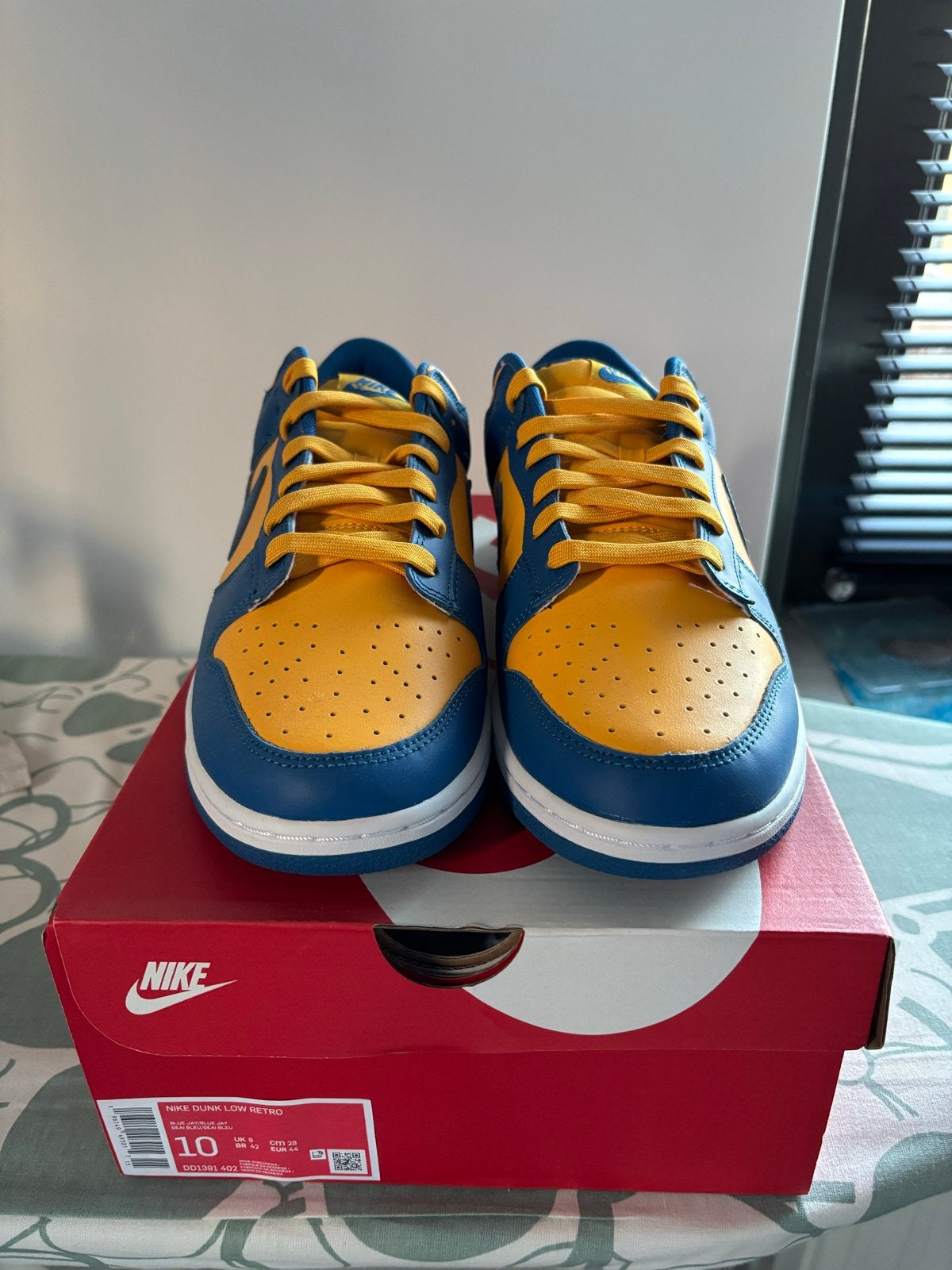 Nike Dunk Low Retro UCLA - Nieuw in doos, Kleding | Heren, Schoenen, Blauw, Nieuw, Ophalen of Verzenden, Sneakers of Gympen