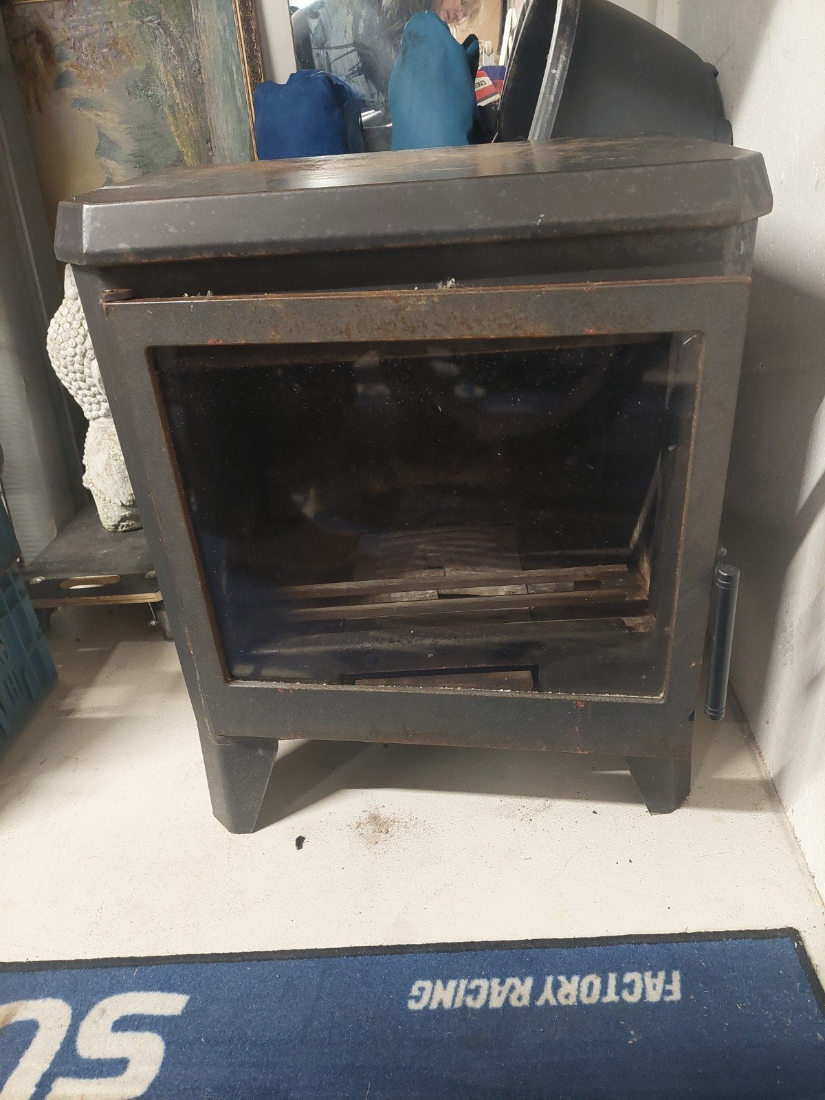 houtkachel, Ophalen, Gebruikt, Hout, Houtkachel