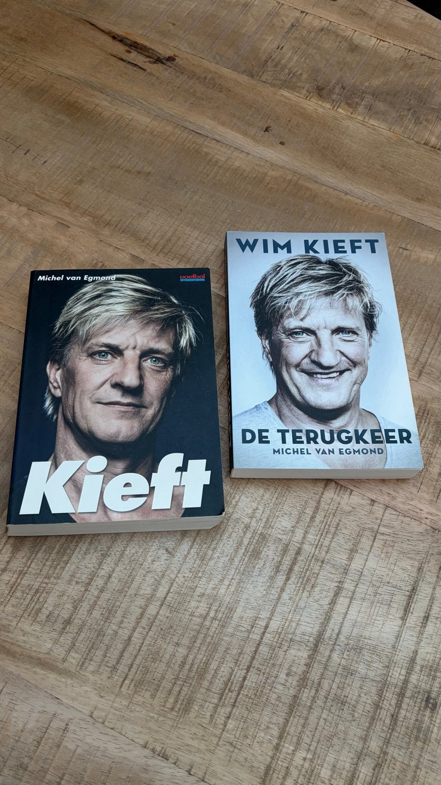 Wim Kieft: Kieft & De Terugkeer (2 boeken), Ophalen of Verzenden, Zo goed als nieuw, Sport