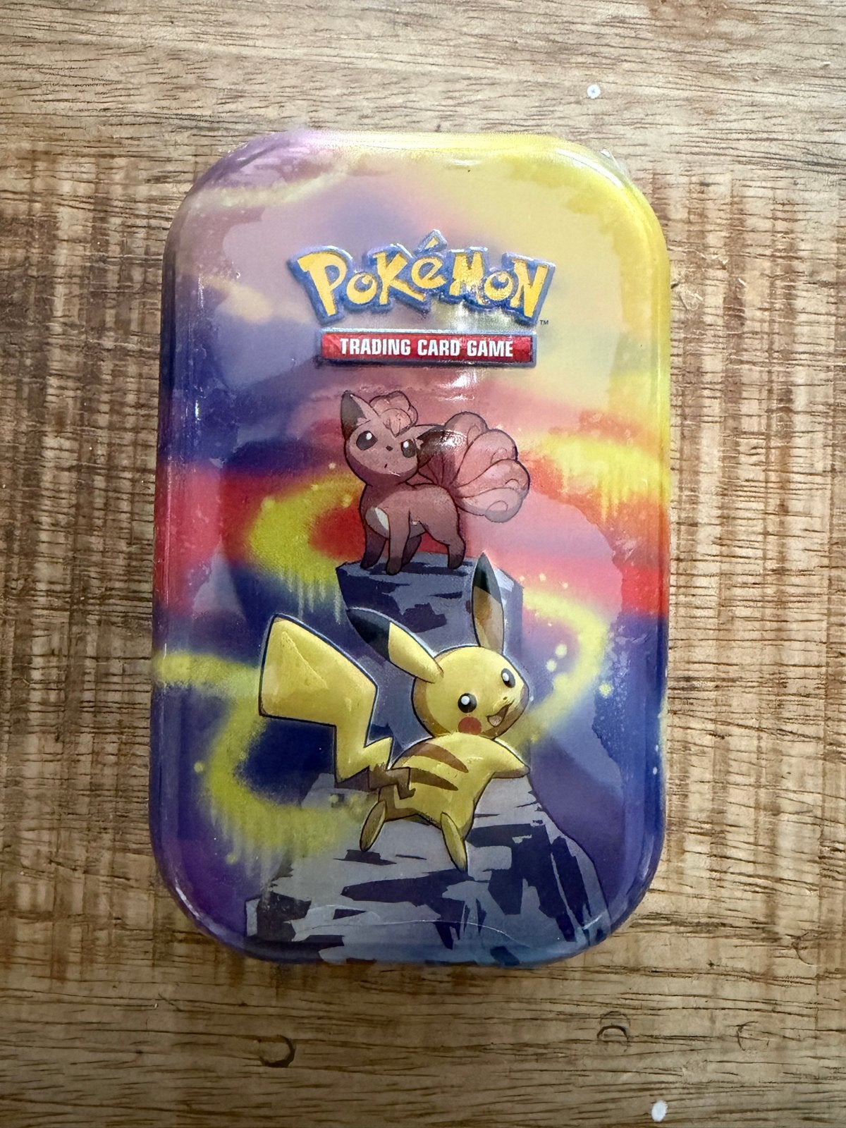 Pokémon Mini Tin Pikachu Vulpix Dragonite Mew Charizard, Ophalen of Verzenden, Nieuw, Booster