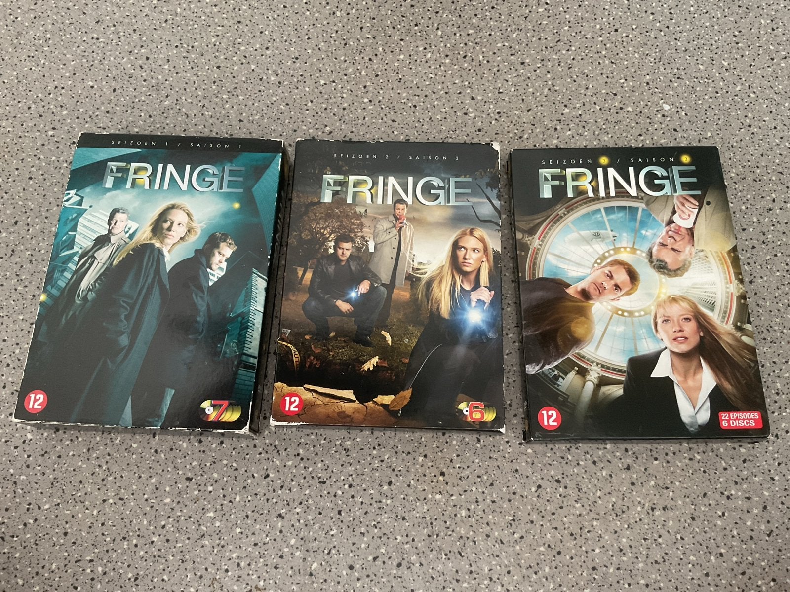 Fringe Seizoen 1, 2 en 3 DVD Boxset, Cd's en Dvd's, Dvd's | Tv en Series, Vanaf 12 jaar, Ophalen of Verzenden, Gebruikt, Science Fiction en Fantasy