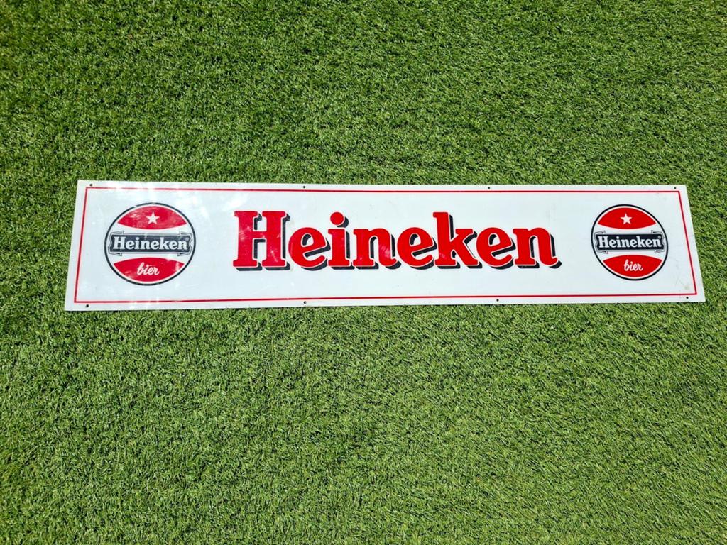 Heineken reclamebordbord, Ophalen, Winkel, Super of Benzinepomp, Zegels, Bonnen of Punten