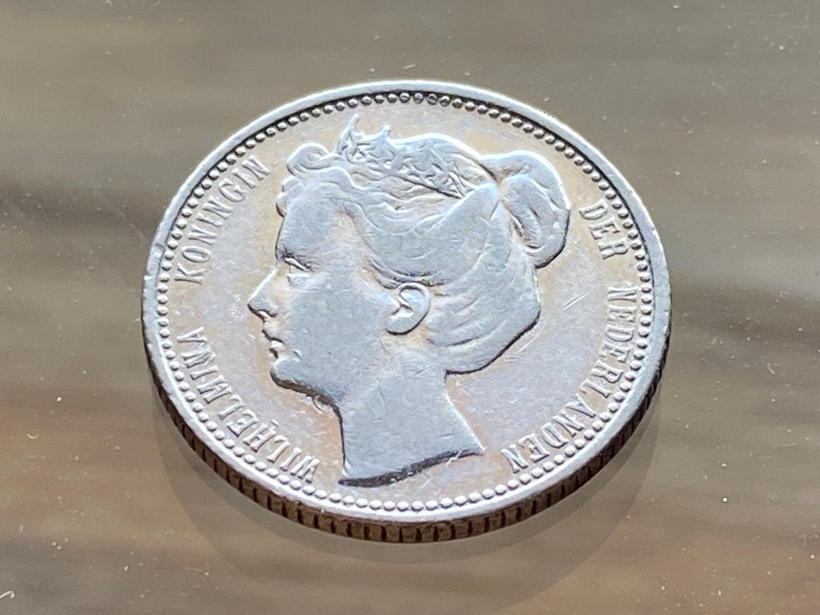 25 cent 1905, Postzegels en Munten, Munten | Nederland, Zilver, 25 cent, Ophalen of Verzenden, Koningin Wilhelmina