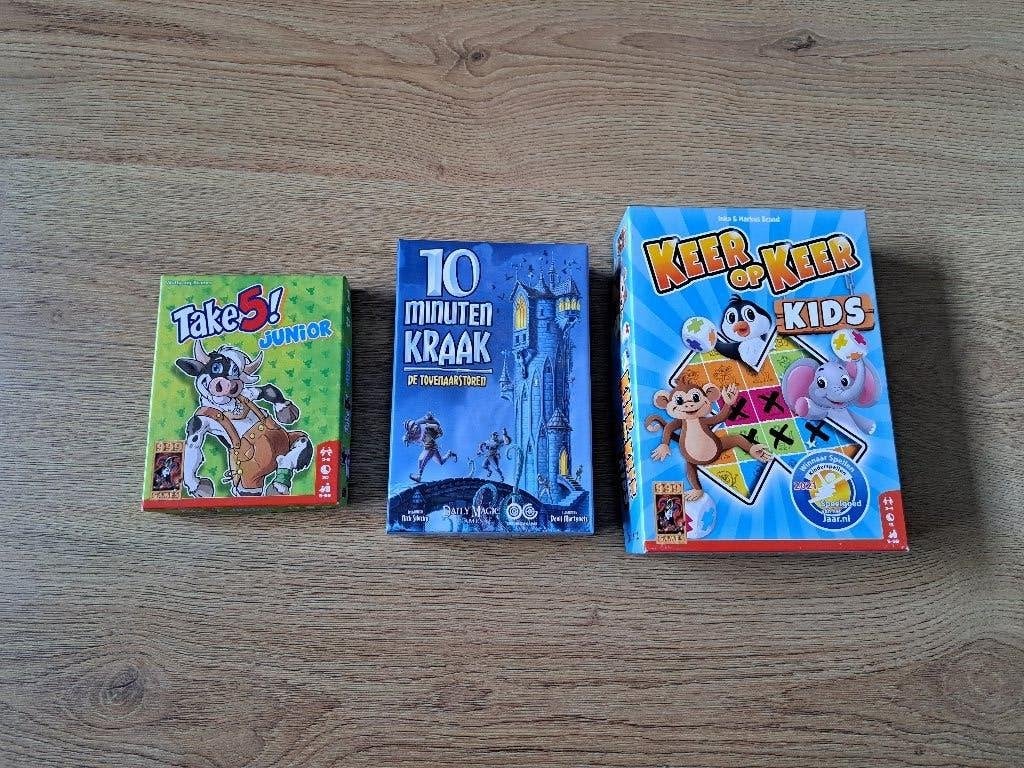 Kinder spellen pakket, Een of twee spelers, Verzenden, Zo goed als nieuw