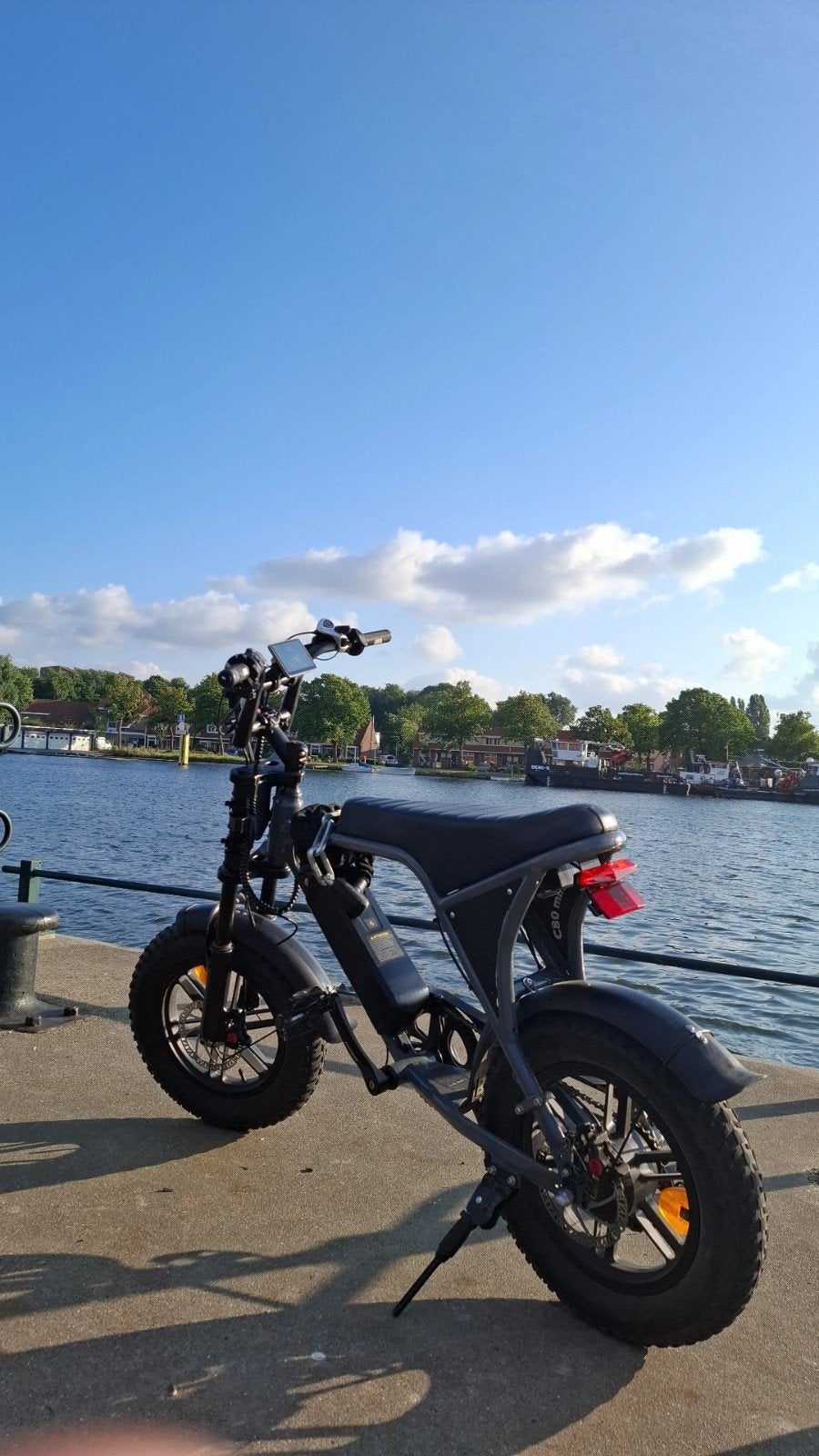 Fatbike E-bike - Perfect voor stad en rijden, Fietsen en Brommers, Overige merken, Gebruikt, Ophalen of Verzenden, Minder dan 47 cm