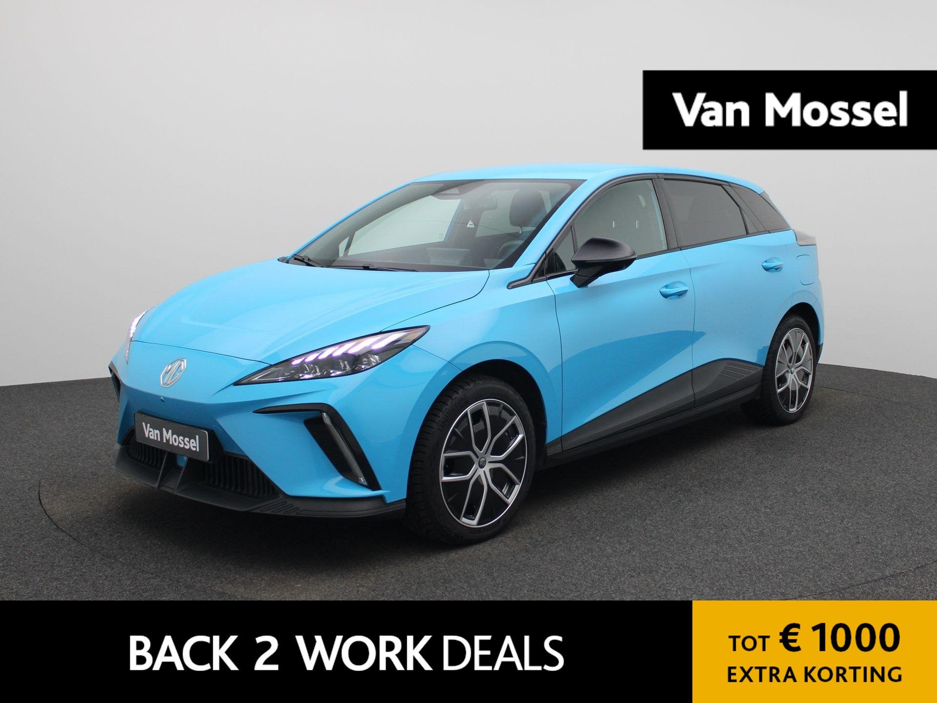 MG 4 Luxury Long Range 64 Kwh | Navi | Camera | Led Koplampe, Auto's, Automaat, 12 maanden, Gebruikt, 1675 kg