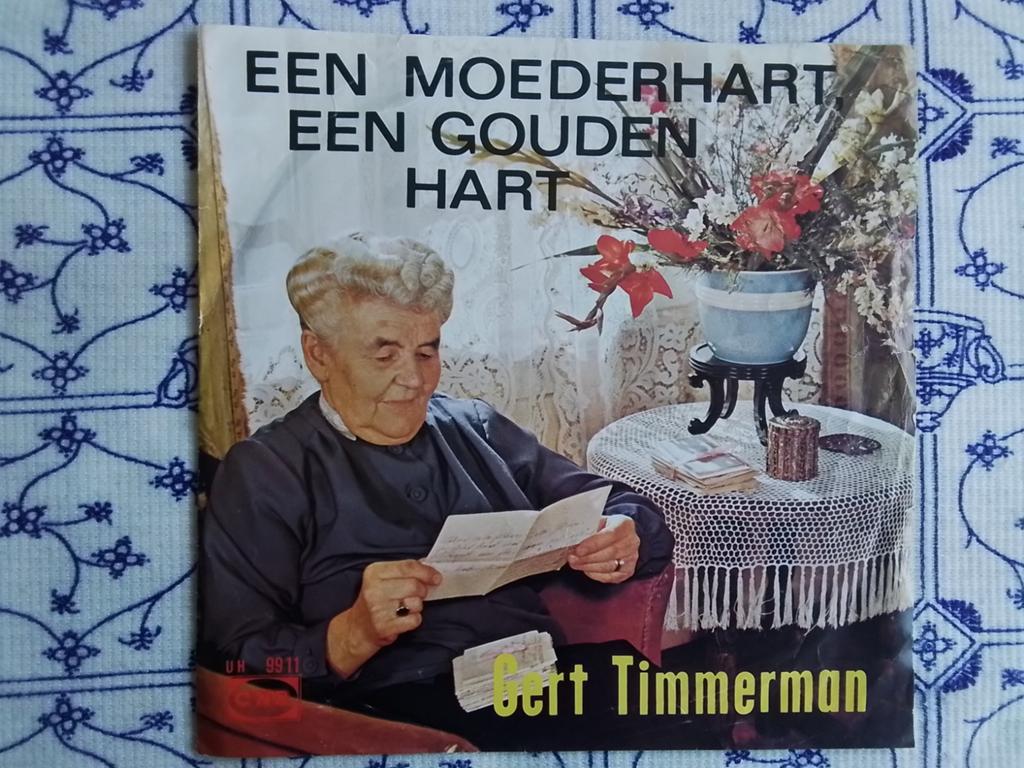 Gert timmerman           Een moederhart een goude hart, Cd's en Dvd's, Vinyl Singles, Ophalen of Verzenden, Zo goed als nieuw