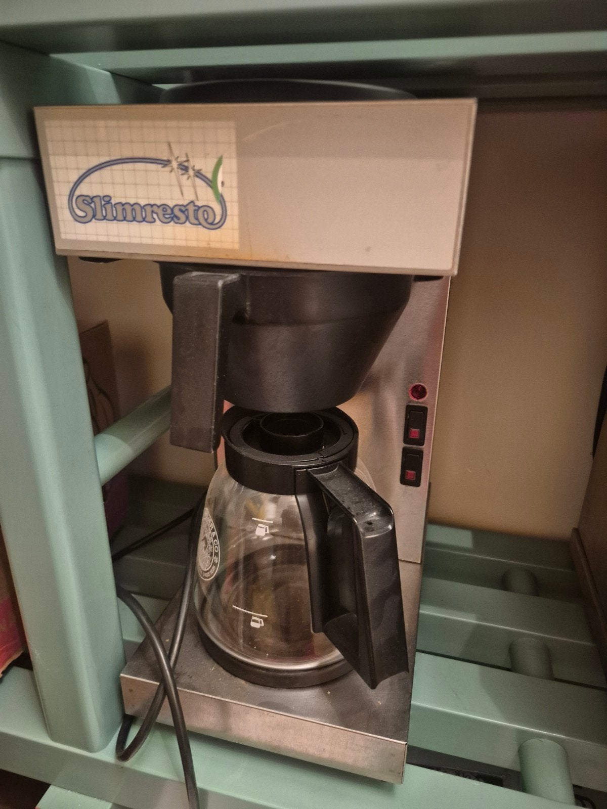 Slimresto bravilor Koffiezetapparaat - Gebruikt, Ophalen, Gebruikt, Koffiemachine, Gemalen koffie