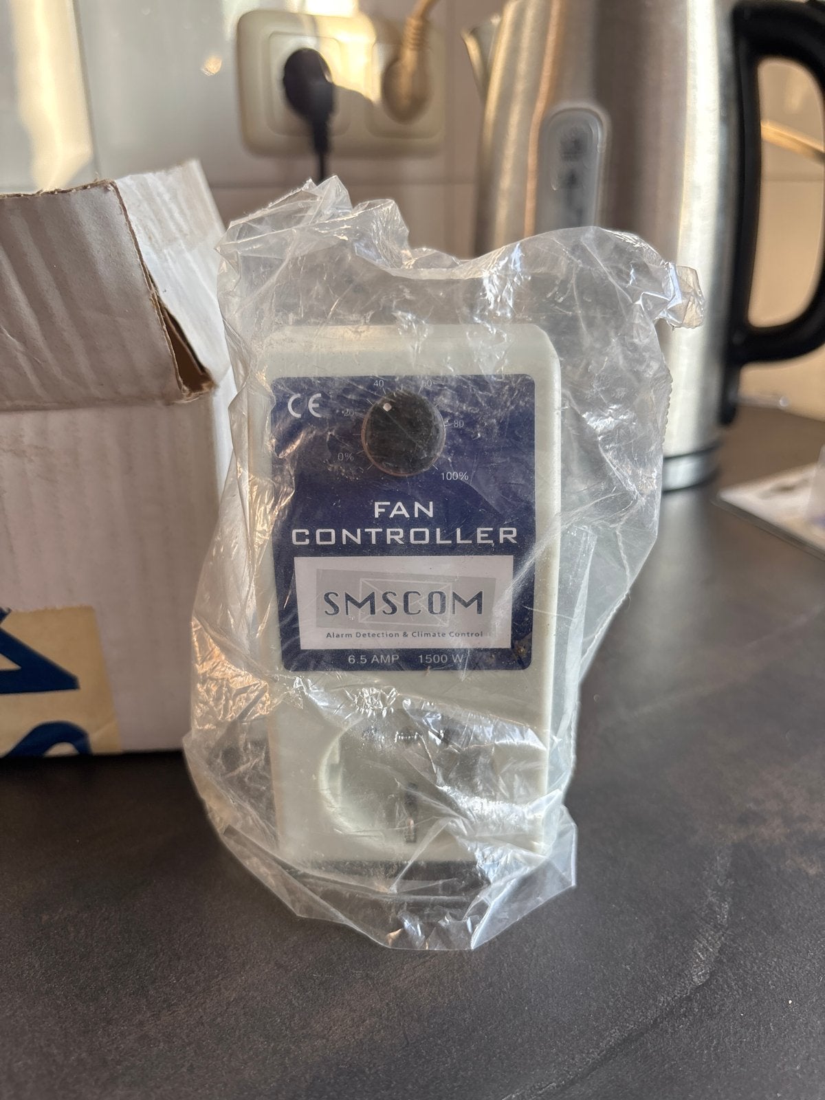 Fan Controller Dimmer 6.5 AMP 1500W, Ophalen of Verzenden, Nieuw