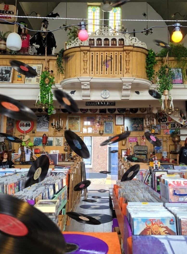 Aktie . laatste weekend Wiebe's Records Open !!, Ophalen, 12 inch, Poprock