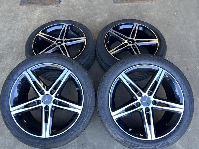 18 inch originele velgen + zomerbanden Mercedes A B CLA