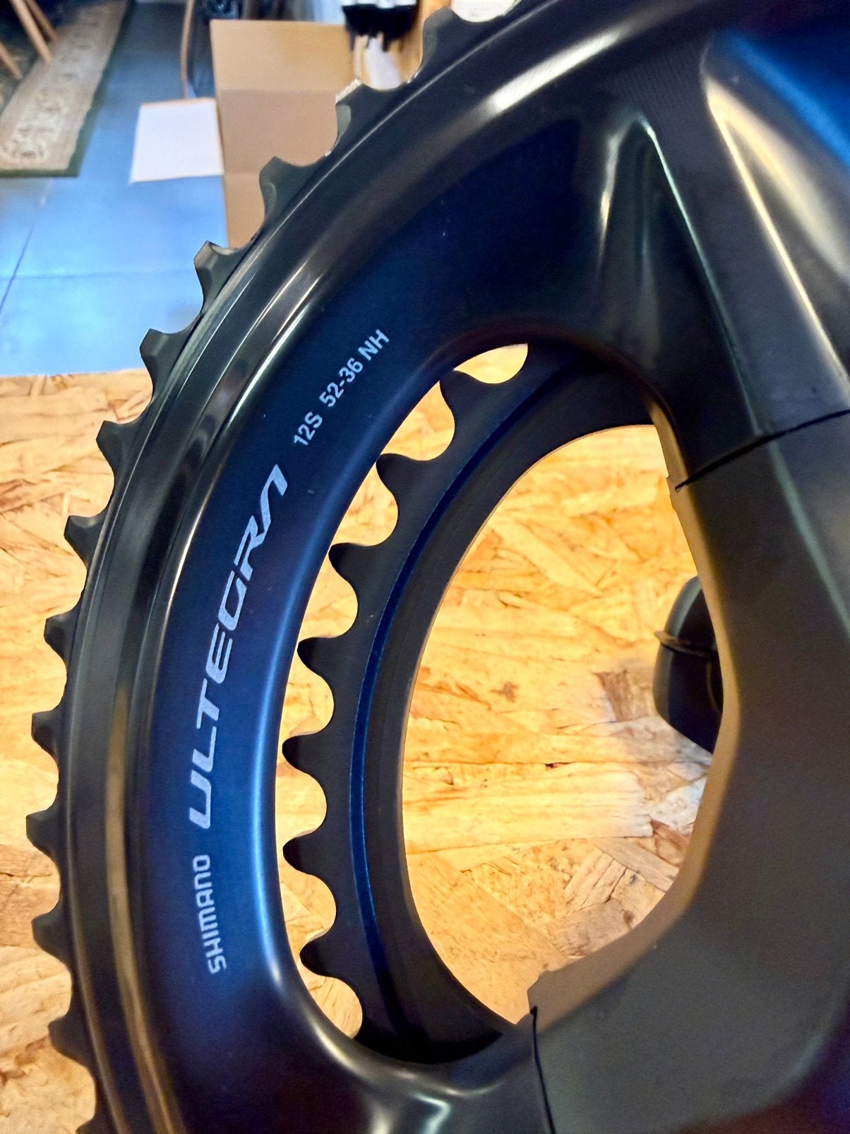 Shimano Ultegra R8100 crank 165mm NIEUW!!, Shimano, Gravelbike, Niet ingevuld, Nieuw