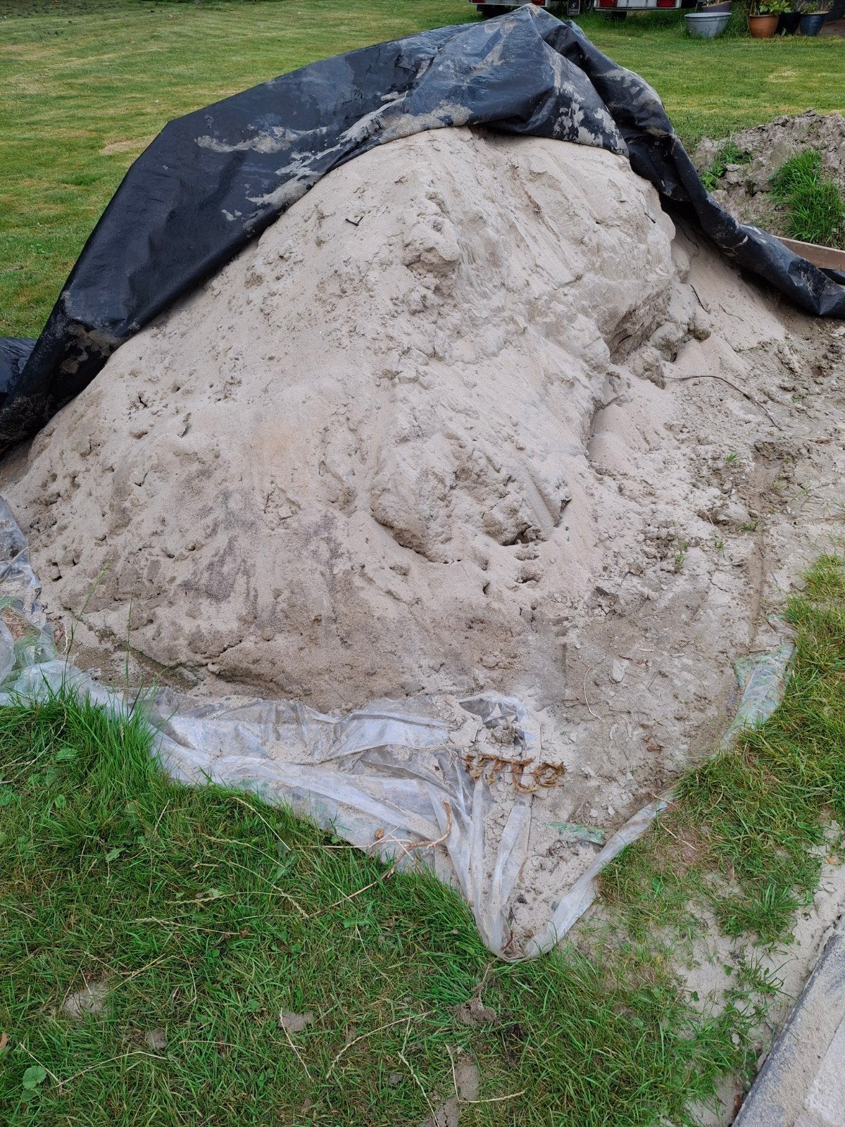 Zand gratis, Tuin en Terras, Zand, Gebruikt, Ophoogzand, Ophalen