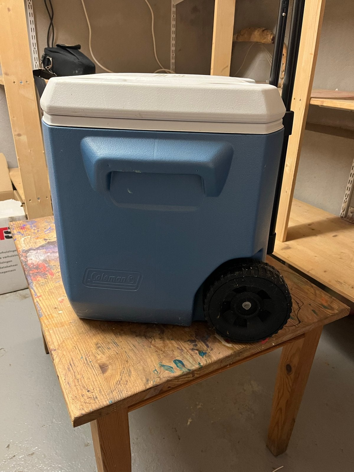 Coleman Xtreme 5 Koelbox op wielen - 47 liter, Ophalen, Gebruikt, Koelbox, Koelelement