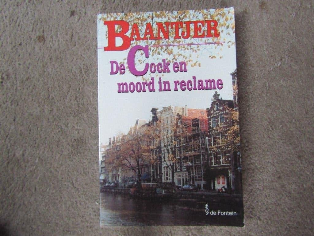 Boek: Baantjer - De Cock en moord in reclame, Ophalen of Verzenden, Gelezen, A.C. Baantjer