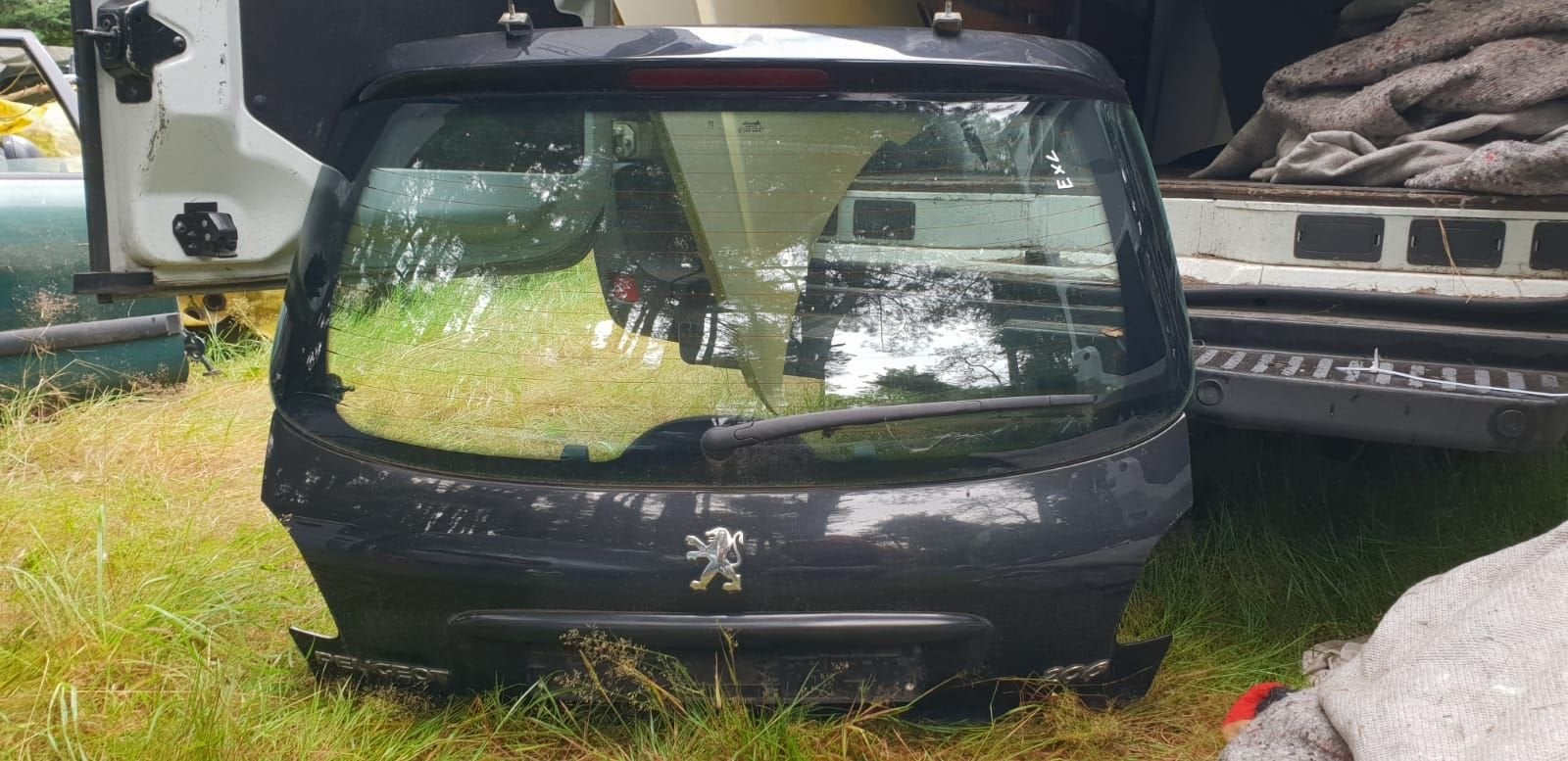 PEUGEOT 206 HB ACHTERKLEP KLEURCODE EXL, Auto-onderdelen, Carrosserie en Plaatwerk, Achterklep, Achter, Gebruikt, Ophalen of Verzenden