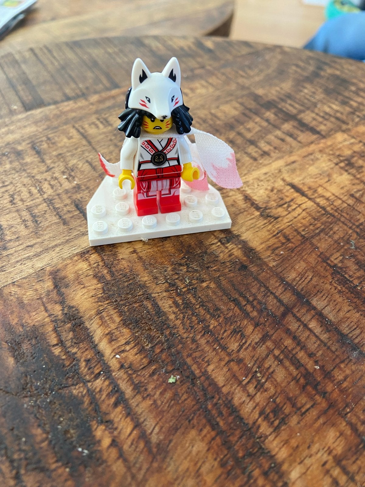 Lego Ninjago Akita minifiguur - Wolf Vorm, Gebruikt, Lego, Ophalen of Verzenden, Minifiguur
