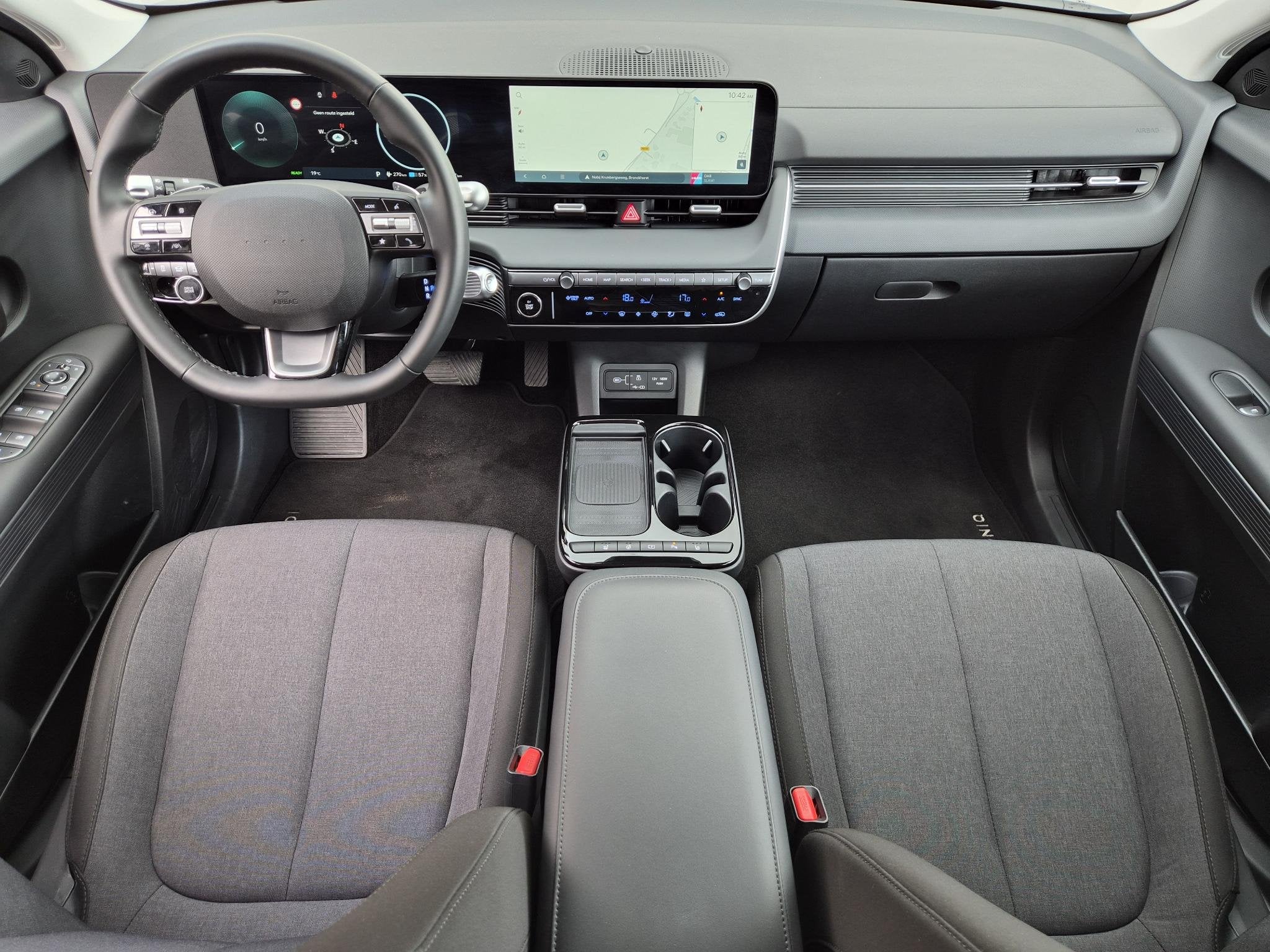 Hyundai IONIQ 5 Connect 84 kWh / Accu SoH 99,2 % / Fabrieksg, Auto's, Automaat, Gebruikt, IONIQ 5, Leder en Stof