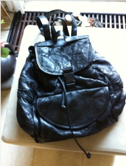 Dames rugtas zwart br 30 L 40 cm, Overige merken, 25 tot 40 cm, Ophalen of Verzenden, Zo goed als nieuw