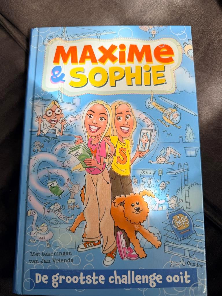 Maxime & Sophie: De grootste challenge ooit, Ophalen of Verzenden, Zo goed als nieuw, Fictie algemeen